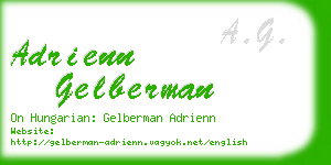 adrienn gelberman business card